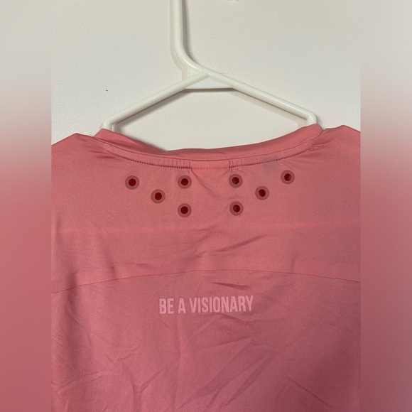 Gymshark SOL LIFT CROP TEE Coral Small - Picture 7 of 7